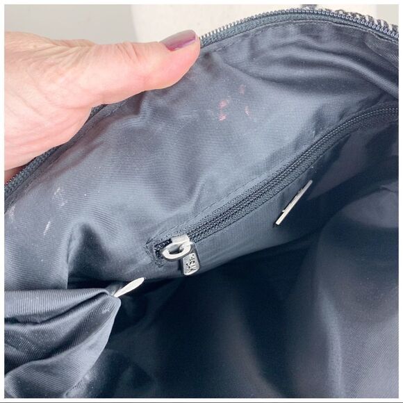 The Sak Black/White‎ Crochet Hobo Style Bag Medium - Picture 12 of 15